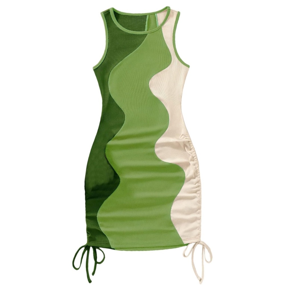 Ribbed Mini Dress